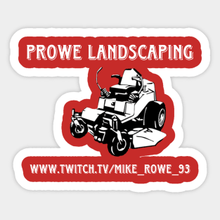 PROWE LANDSCAPING Sticker